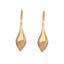 Golden Flux Anti Tarnish Earrings