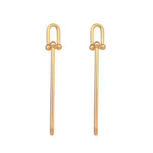 Golden Glow Anti Tarnish Earrings