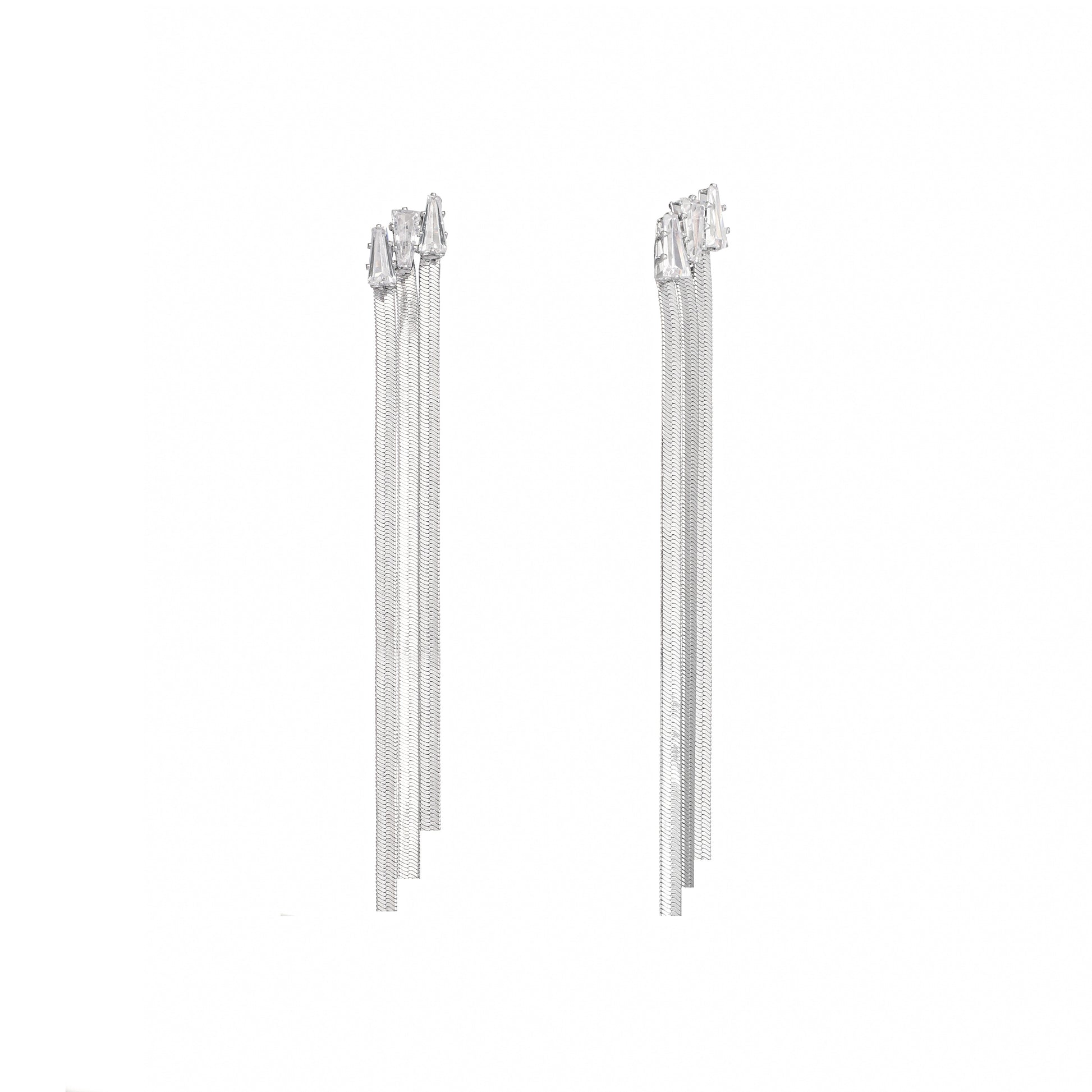 Diamond Cascade Anti Tarnish Earrings