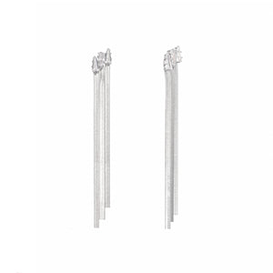 Diamond Cascade Anti Tarnish Earrings