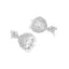 Rhodium-Plated Zircon Studded Dome Silver Jhumki Earrings