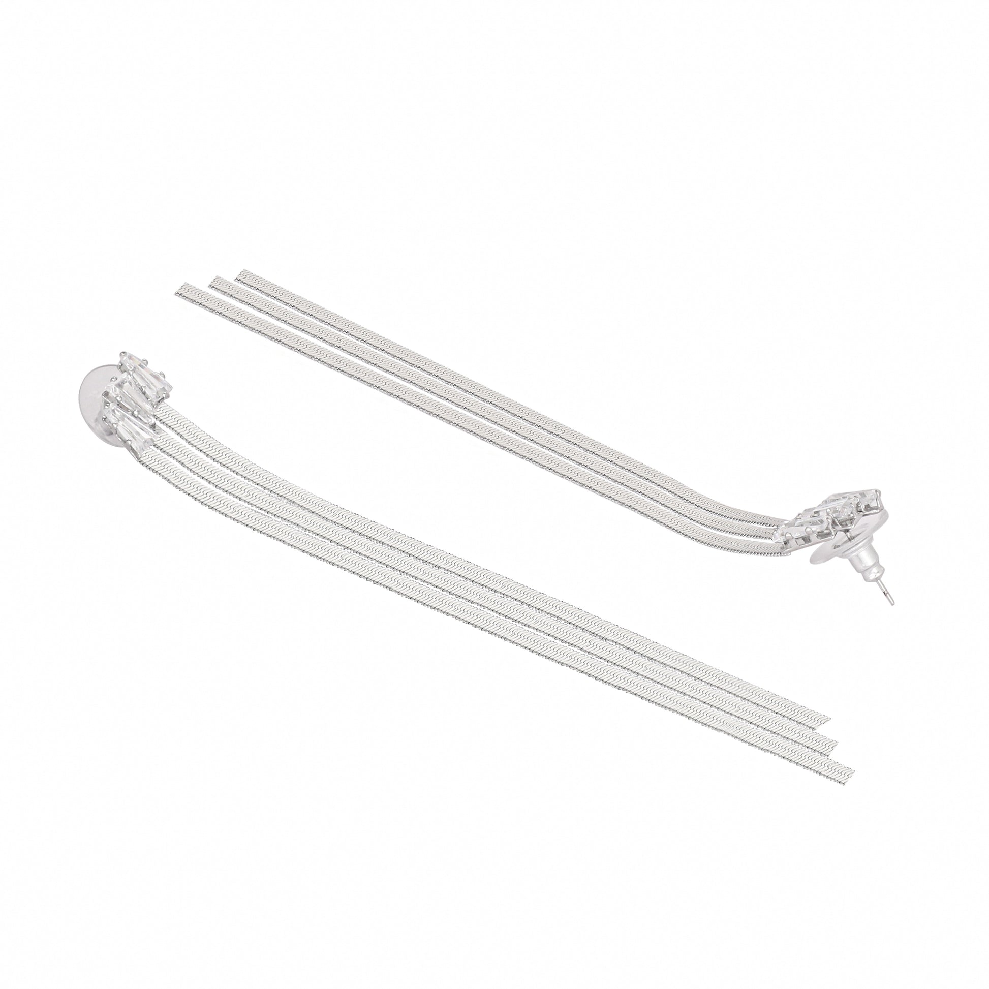 Diamond Cascade Anti Tarnish Earrings
