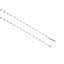 Silver-Plated Minimal Cubic Zirconia Studded Necklace Set