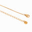 Gold-Plated Stainless Steel Minimal Adjustable Drawstring Necklace