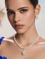 Bloomy Swarovski Pearl Necklace Set