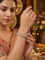 Golden glow American Diamond Bracelet