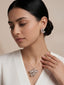 Zareen American Diamond Pendant Set (without chain)