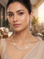 American Diamond Radiant Luxe Necklace Set