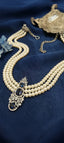 Queen Royal Blue Pearl Heritage Necklace