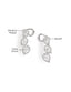 American Diamond Infinite Spark Stud Earrings