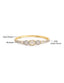 American Diamond Aurora Luxe Gold Bracelet