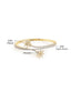 American Diamond Starshine Gold Bracelet