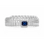 American Diamond Sapphire Bracelet