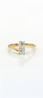 Lusty dazzle Adjustable Solitaire Ring