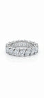 Moonlight american diamond band ring