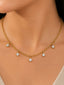 Nuyug Karwachauth Solitaire Necklace Gift for Wife