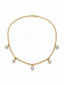 Nuyug Karwachauth Solitaire Necklace Gift for Wife