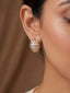 Baguette American Diamond Pendant Set (without chain)