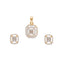 Solitaire Diamond Pendant Set (without chain)