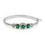 Emerald Fantasy American Diamond Bracelet