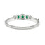 Emerald Fantasy American Diamond Bracelet