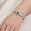 Deep-Forest Amethyst Bracelet