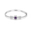 Deep-Forest Amethyst Bracelet