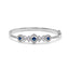 Sapphire Leafy American Diamond Bracelet