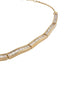 Linear American Diamond Glissade Hasli Necklace