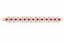 Ruby Floral Link Bracelet