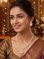 Bloomy Swarovski Pearl Necklace Set