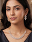 Lucia American Diamond Marquise Necklace Set