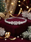 American Diamond Crown Spark Silver Bracelet