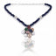 Twilight Blossom Beaded Necklace