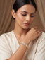 Celestia Emerald-Cut American Diamond Bracelet