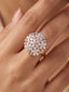 Bouquet American Diamond Ring